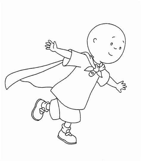 Caillou Coloring Pages Pbs Coloring Pages