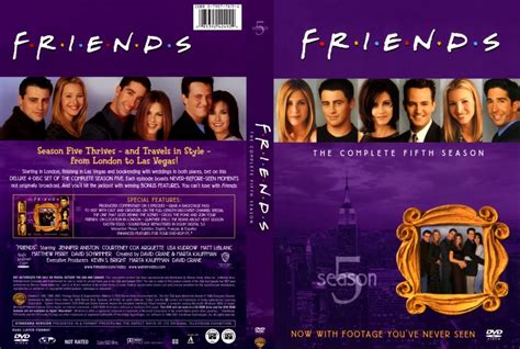 Friends Season 5 - TV DVD Scanned Covers - Friends Season 5 :: DVD Covers