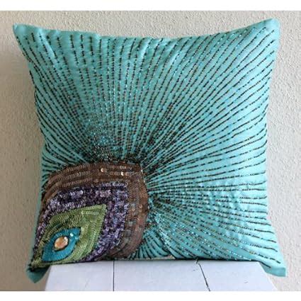 Beautiful Peacock Pillows and Bedding Sets for Your Home