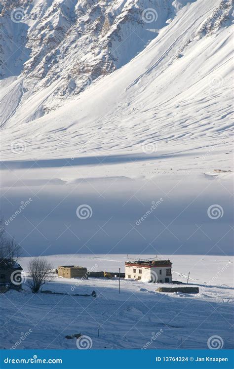 Winter in the Zanskar Valley - 4 Stock Photo - Image of himalayas ...