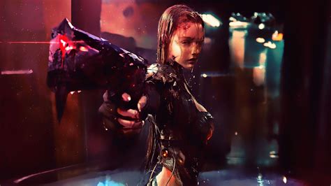 Cyberpunk Anime Girl Wallpapers - Top Free Cyberpunk Anime Girl Backgrounds - WallpaperAccess