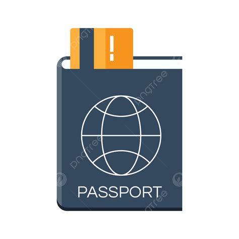 Passport Clipart Png Characters