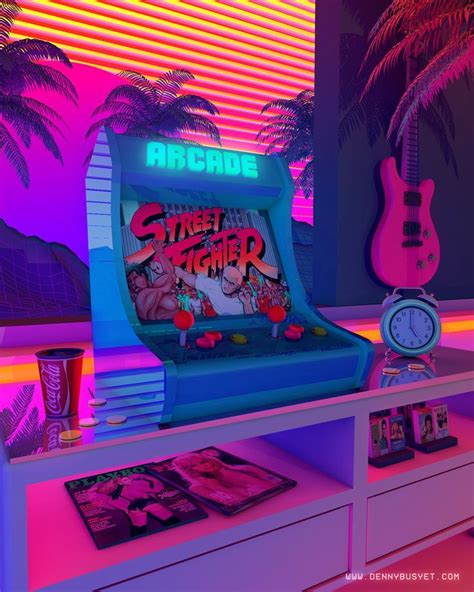 Arcade Dreams by Denny Busyet | Synthwave art, Neon aesthetic ...