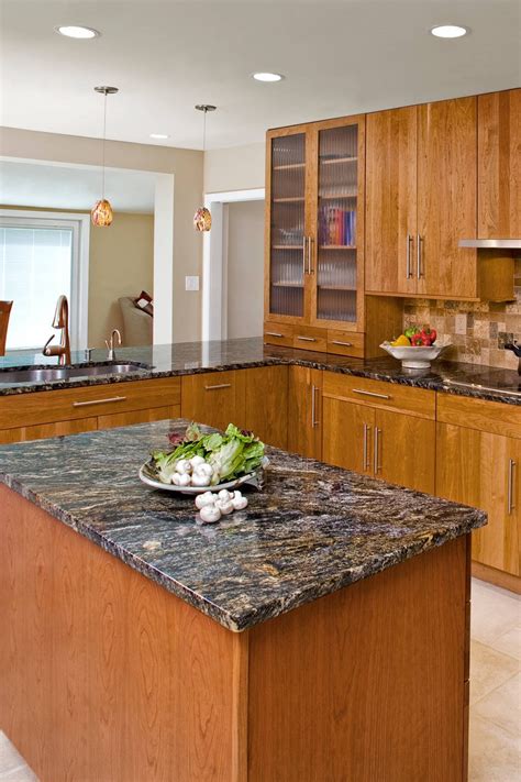 Black Granite Kitchen Countertops Design Ideas | Countertopsnews