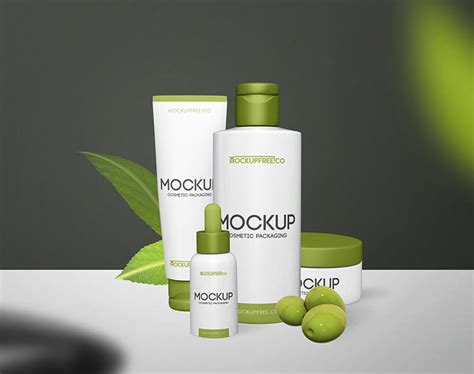 Free Packaging Cosmetic Mockup | Mockuptree