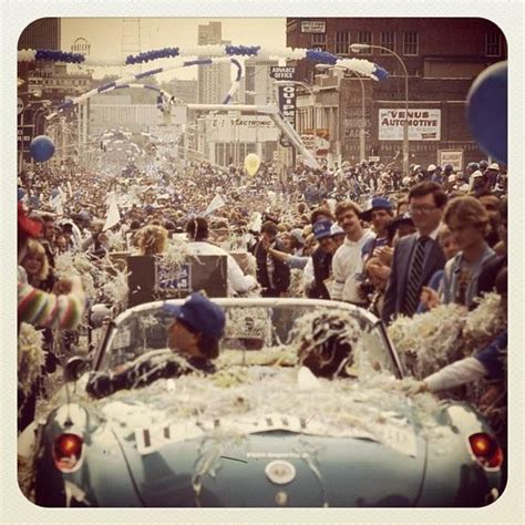 1985 World Series parade Kansas City Royals | World series parade ...