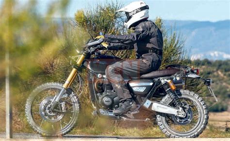 New Triumph Scrambler 1200 Spotted Testing