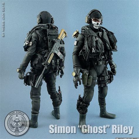 SIMON "GHOST" RILEY action figure!!
