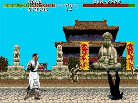 Mortal Kombat - Sega Genesis - Artwork - In Game