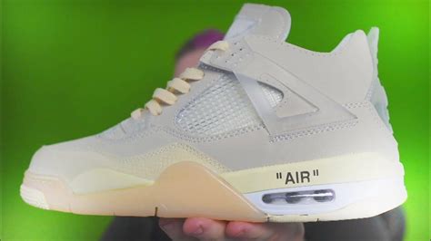 Jordan 4 Off White "Sail" Review | DHGate Shoes Review | Is DHGate a ...