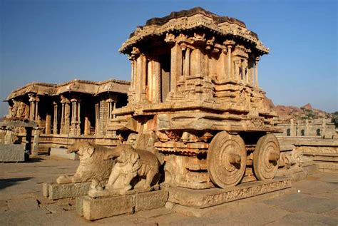 30 Interesting facts about Hampi temple chariot Architecture - Factins