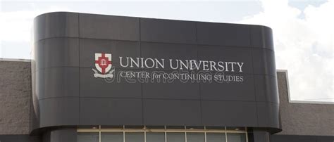 Union University Sign Jackson, TN Editorial Stock Image - Image of study, center: 76815729