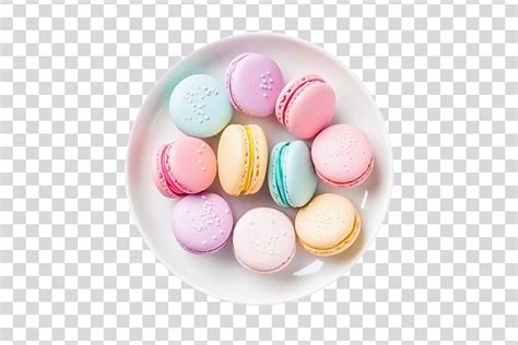 Pastel Macarons Isolated Graphic by Whimsy Girl · Creative Fabrica