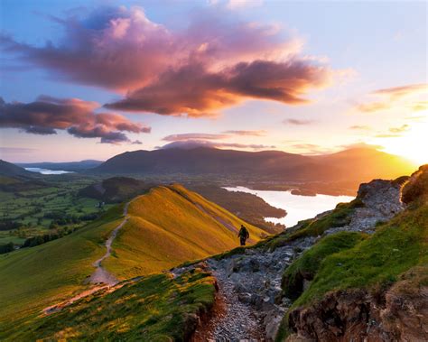 Catbells sunrise, Lake District