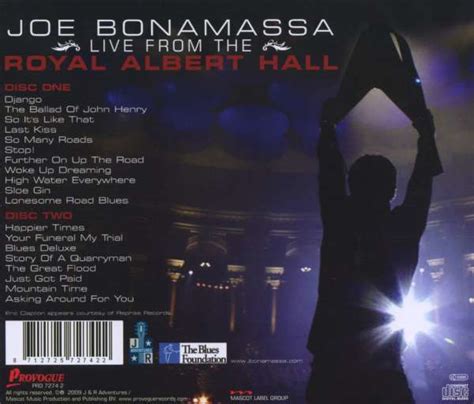 Joe Bonamassa: Live From The Royal Albert Hall 4.5.2009 (2 CDs) – jpc