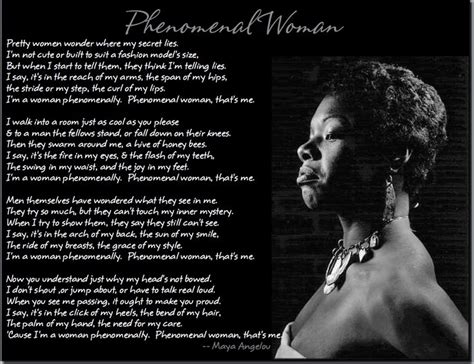 Phenomenal Woman Maya Angelou Quotes. QuotesGram