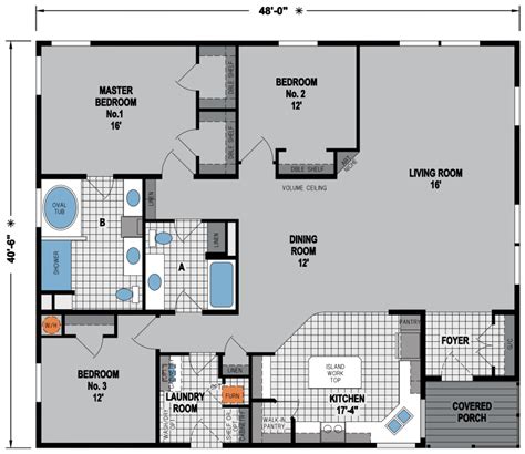 Westridge Skyline Homes Floor Plans - Skyline Homes Westridge 1218ct Model Mhvillage - New homes ...