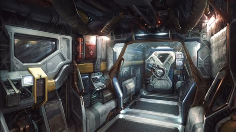 Starfield concept art shows off ships interiors for the first time ...