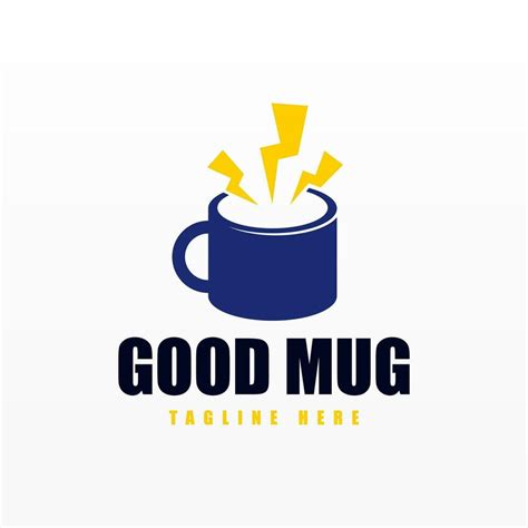 Mug logo design template 27460016 Vector Art at Vecteezy