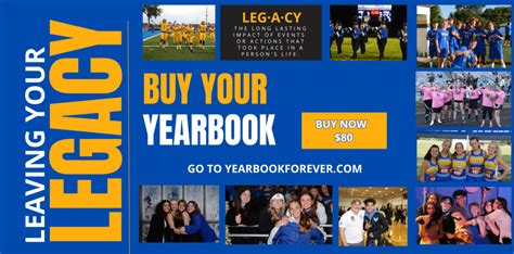 Leaving your Legacy: Purchase a KHS Yearbook | Kearsley High School