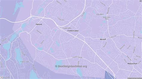 Franklin Lakes, NJ Political Map – Democrat & Republican Areas in Franklin Lakes ...