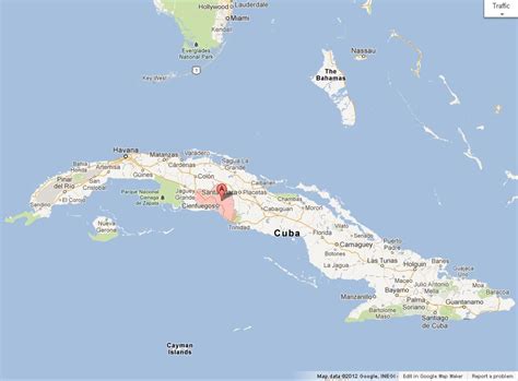 Cienfuegos on Map of Cuba - World Easy Guides