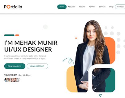 Portfolio UI Web Design Projects | Photos, videos, logos, illustrations and branding on Behance