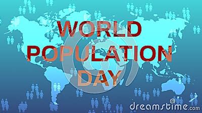 World Population Day Word Line On World Map Royalty-Free Stock Photo | CartoonDealer.com #250810671