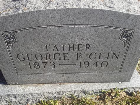 George Philip Gein (1873-1940) - Find a Grave Memorial