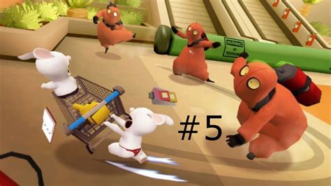 Rabbids Go Home part 5 1 ITEM!!! - YouTube