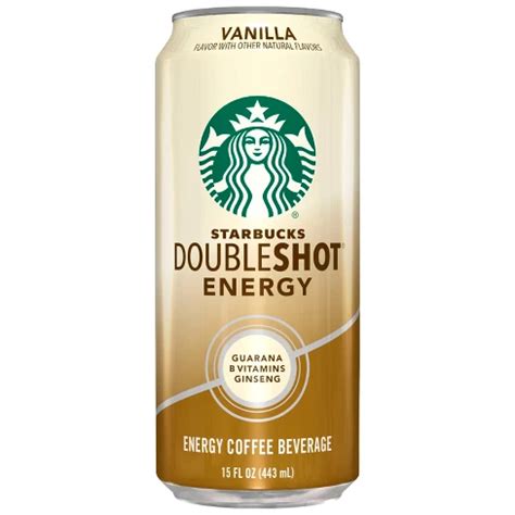 Starbucks Doubleshot Energy Vanilla Fortified Energy Coffee Drink - 15 ...