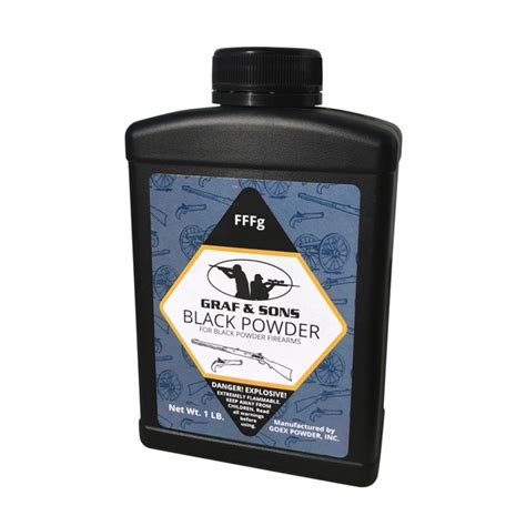 GRAF BLACK POWDER 3F 1LB 25/CS - Graf & Sons