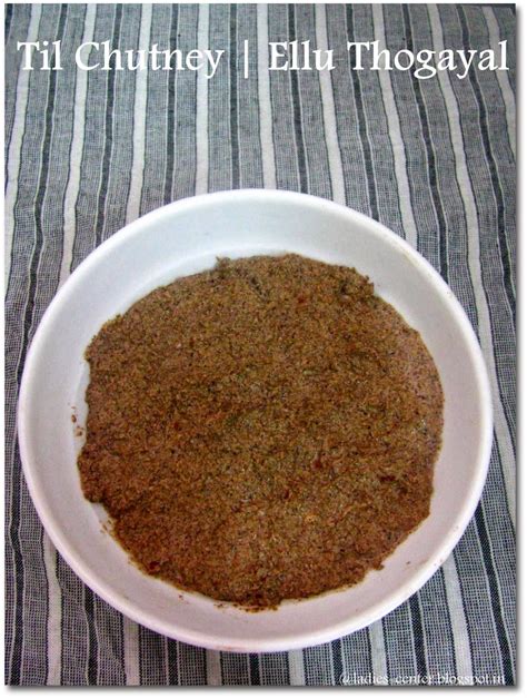 Til Chutney | Ellu Thogayal | Sesame seeds Chutney Recipe | Ellu Chutney Without coconut | Pink ...