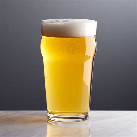 Pint Glass Tumbler with Crown + Reviews | Crate & Barrel Canada