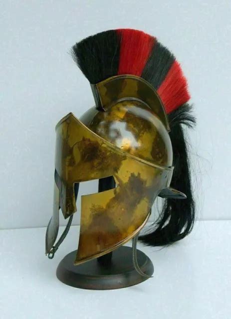 MEDIEVAL HELMET ARMOR Greek Corinthian Knight Replica Warrior Sca Spartan Helmet $105.19 - PicClick