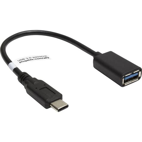 Plugable USB Type-A Female to USB Type-C Male Passive USBC-AF3