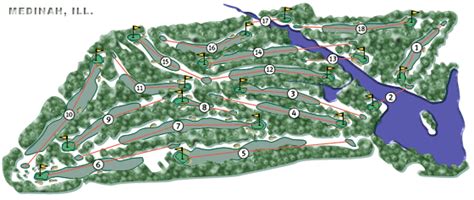 ESPN Golf Online: 1999 PGA Championship: Course map