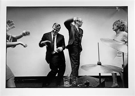 Leonard Freed - Office X-Mas Party, New York, Limited Ed Black and White Dance Party Photo 1960s ...