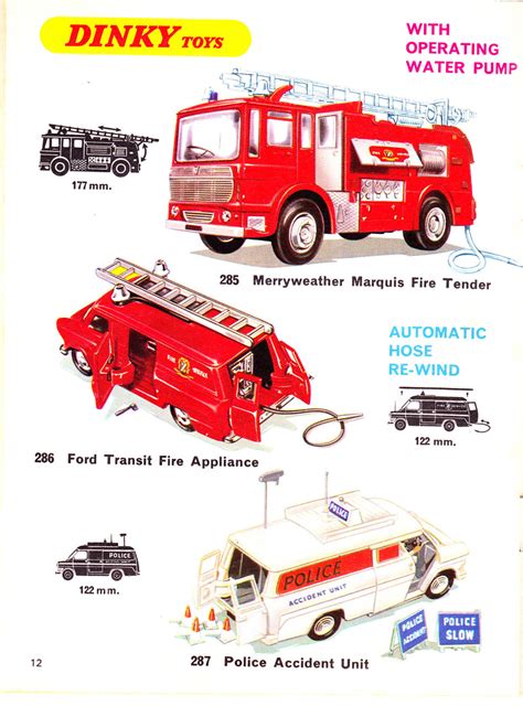 TOMBOLARE — Dinky Toys catalogue, 1971