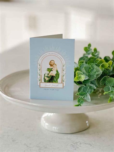 30 Day St. Joseph Novena - Prayer Card – House of Joppa