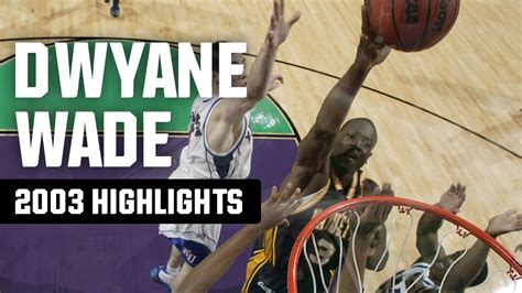 Dwyane Wade highlights from 2003 Final Four run - Win Big Sports