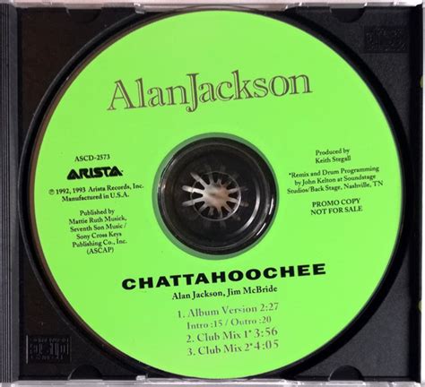 Alan Jackson – Chattahoochee (CD) - Discogs