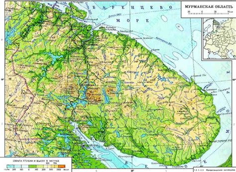 Murmansk Russia Map