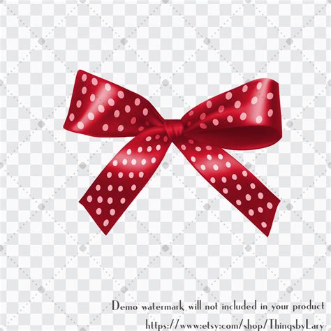 56 Christmas Bows and Ribbons Clip Arts PNG Transparent By ArtInsider | TheHungryJPEG