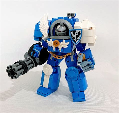 Lego Warhammer 40k Terminator (Indomitus Pattern) | Lego projects, Lego creative, Lego pictures