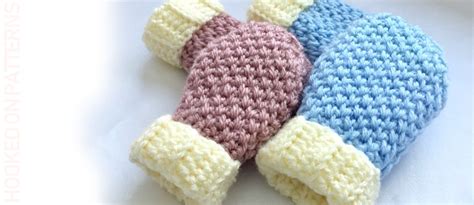 FREE BABY MITTENS CROCHET PATTERN - CUTE AND COSY MITTS