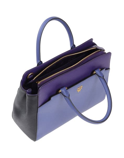 Mcm Handbag in Purple | Lyst