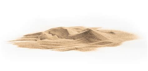 Premium Photo | Pile sand isolated