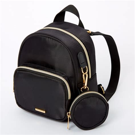 Black Mini Backpack Online | IUCN Water