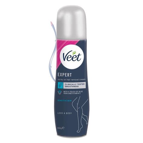 Buy Veet Spray On Hair Removal Cream Sensitive 150ml Online at Chemist ...